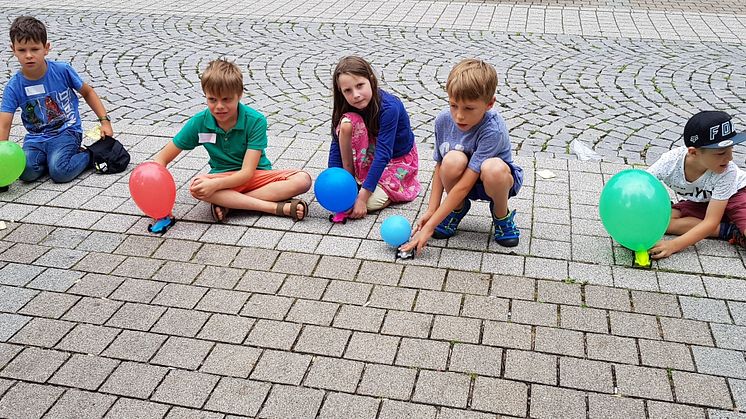 Energie erleben mit Luftballonautos