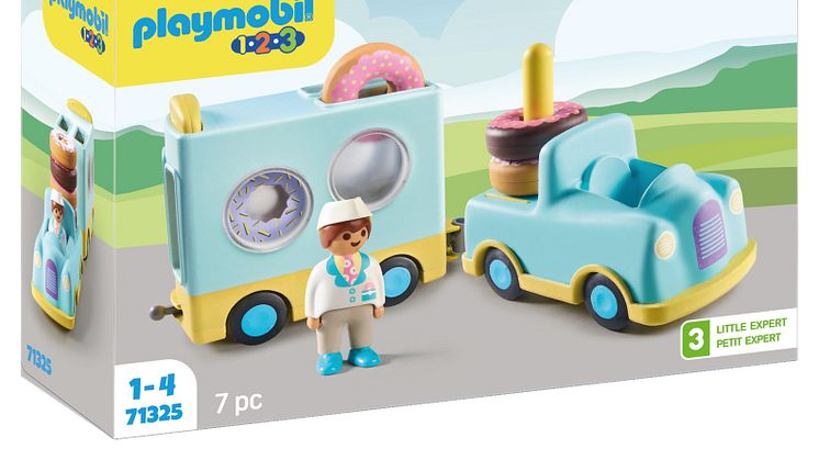 Verrückter Donut Truck mit Stapel- und Sortierfunktion (71325) von PLAYMOBIL