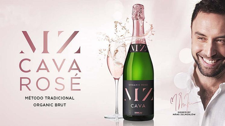 Hola MZ Cava Rosé by Måns Zelmerlöw Nu lanserar artisten sin ”Cava Mia”