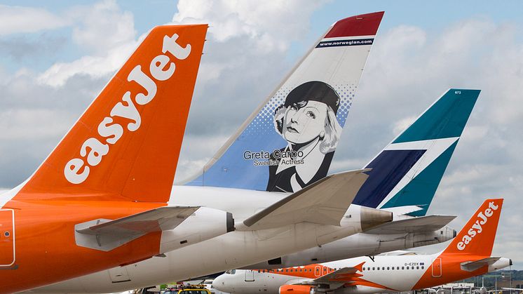 Norwegian ja easyJet aloittavat yhteistyön