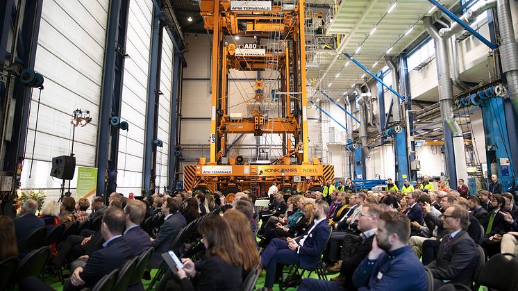 170 personer från det svenska näringslivet deltog i APM Terminals Gothenburgs lansering av klimatinitiativet Green Gothenburg Gateway