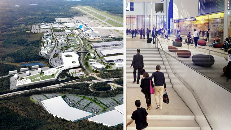 Arkitekter får tävla om att rita nytt hotell vid Landvetter flygplats