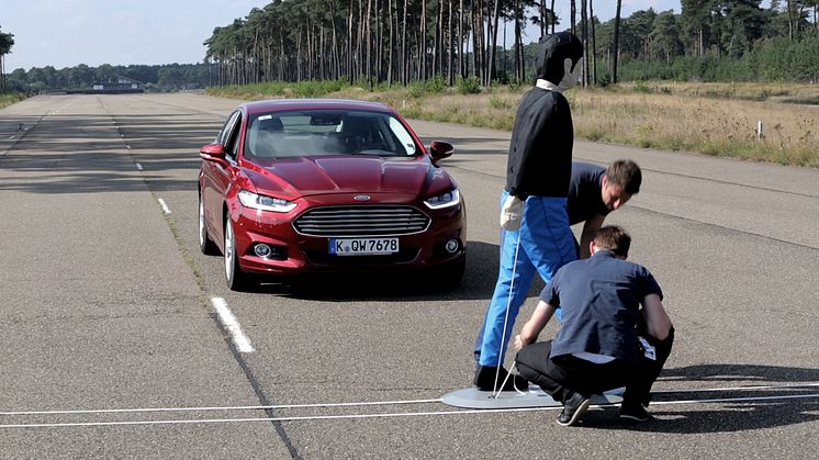 Nye Ford Mondeo fikk 5-stjernes toppscore  i Euro NCAP's kollisjonstestprogram