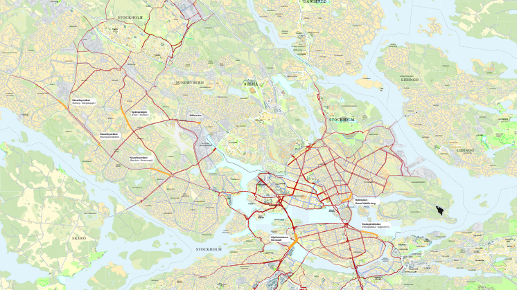 160616 KARTA cykelplansåtgärder