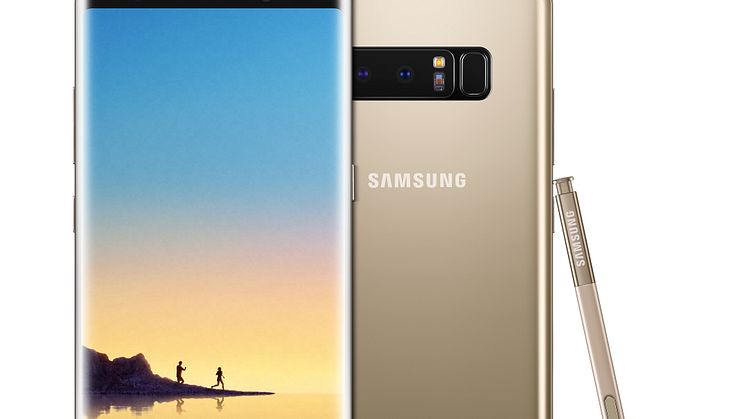 Saavuta suuria asioita Samsung Galaxy Note8:lla