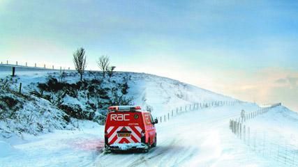 RAC issues advice as wintry weather affects areas of the UK