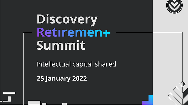 The Discovery Invest Retirement Summit will bring together an exclusive gathering of internationally renowned speakers to explore the trends, opportunities and challenges that are shaping today’s retirement landscape