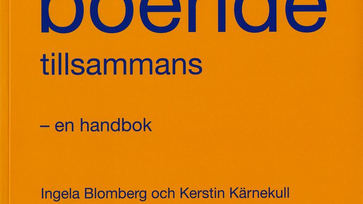 Ny bok: "Bygga seniorboende tillsammans – en handbok"