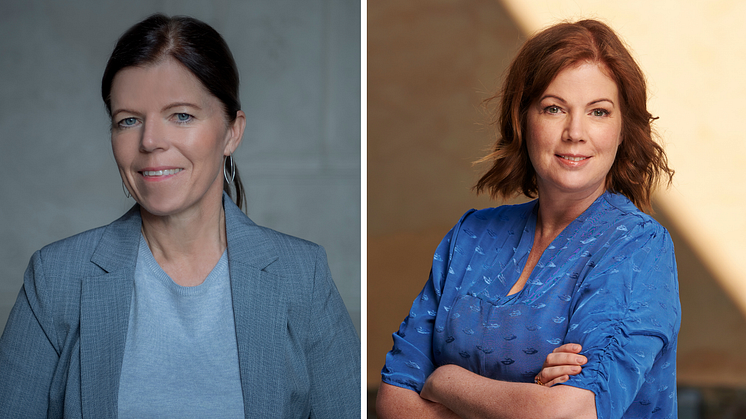 Isabel Smedberg-Palmqvist (L), skolborgarråd, och Anna Starbrink (L), hälso- och sjukvårdsregionråd om pilotstudie med gurgeltester