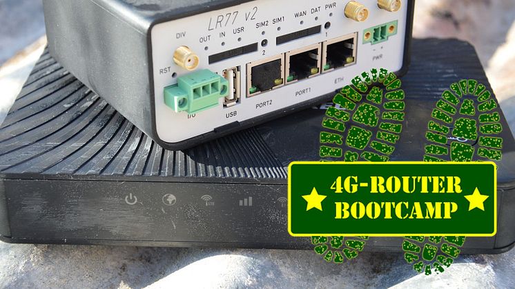 4G routertest: router bootcamp 2016
