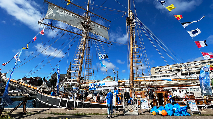 Toppsegelskonaren Kvartsita under Västerhavsveckan 2022