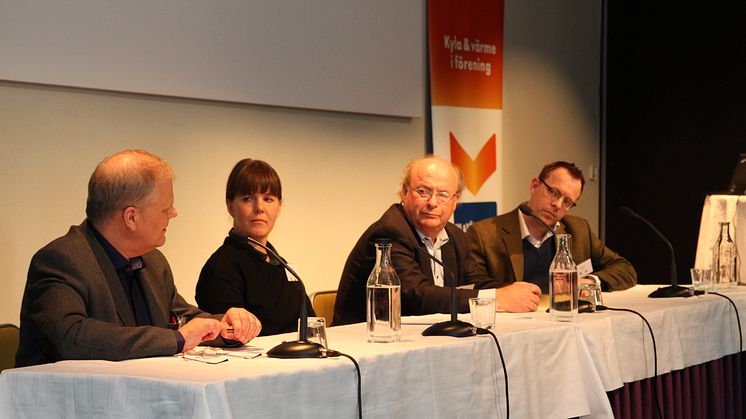 Paneldiskussion på Energispaning 2013