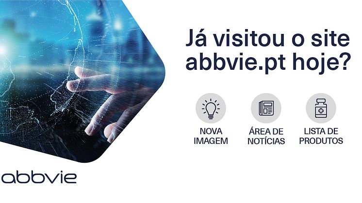 AbbVie Portugal renova site institucional e cria área de notícias 