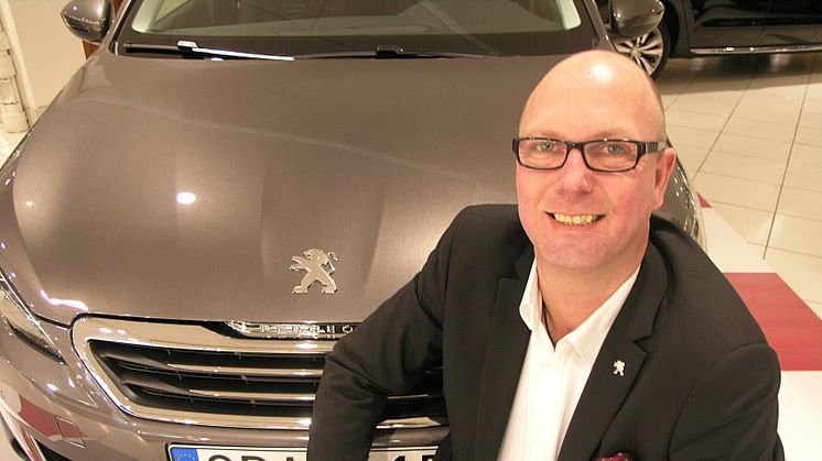 Ingemar Pettersson försäljningschef Peugeot Sverige 