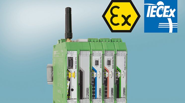 Radioline wireless system adds Ex certification