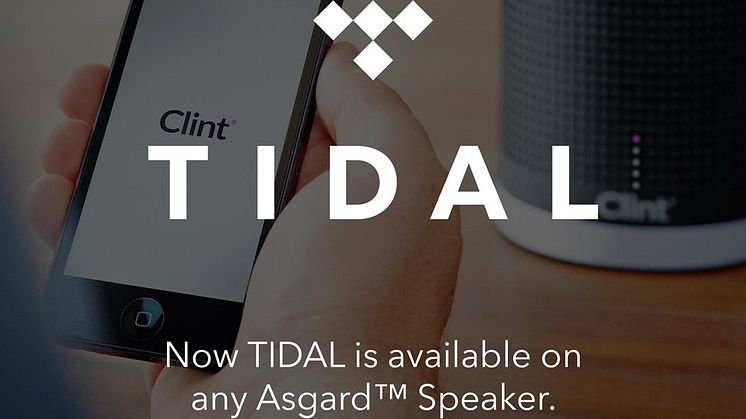Clint Digital klar til TIDAL musikstreaming i højeste kvalitet