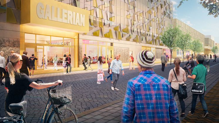 Galleria Boulevard i Kristianstad slår upp portarna