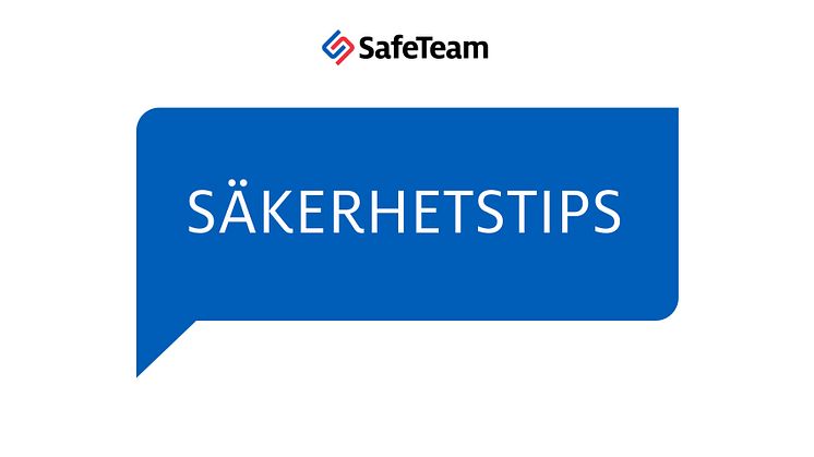 SÄKERHETSTIPS - Fyrverkerier