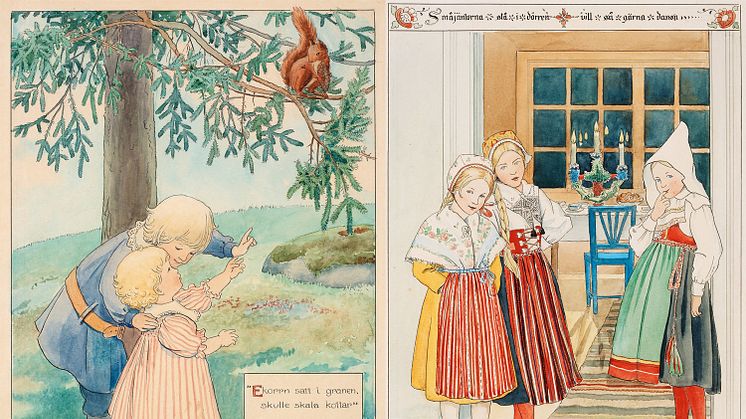 Nationalmuseum förvärvar Elsa Beskow-illustrationer och räddar barnkulturarv