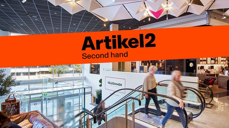 I slutet av september öppnar Artikel2 (tidigare Emmaus Stockholm) en ny second hand-butik i Kista Galleria.