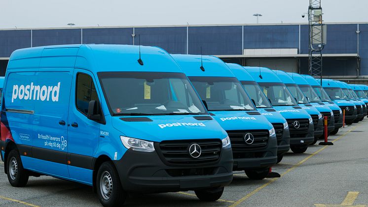 200 eSprinter och eVito till PostNord