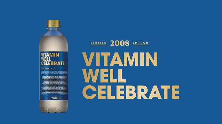 Vitamin Well firar tio år med ny somrig smak – hyllar alla som varit med på resan