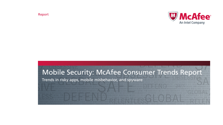 Mobile Security: McAfee Consumer Trends Report 2013