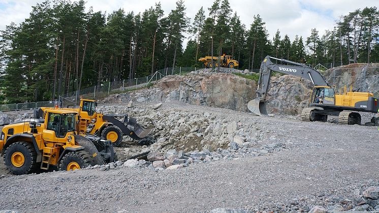 ​Volvos elektrifieringsstrategi expanderar till entreprenadmaskiner