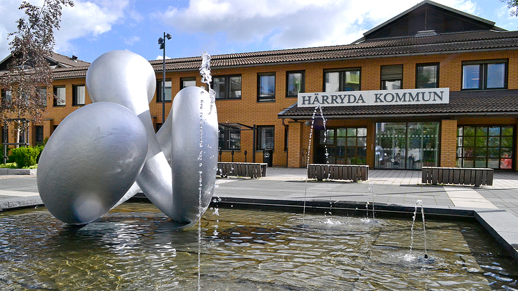 Härryda kommunhus. Foto: Erik Terneborn