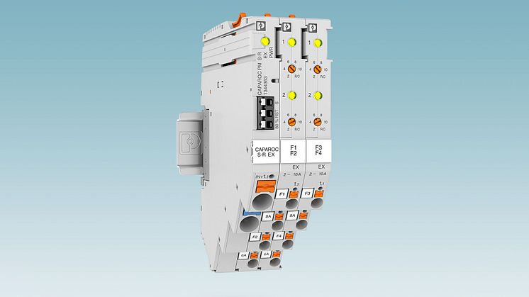 Automatsikringssystemet CAPAROC inneholder nå også moduler for eksplosjonsbeskyttede områder, noe som åpner for flere bruksmuligheter.