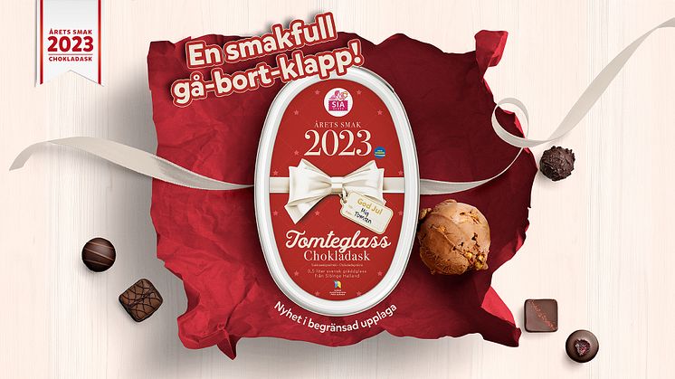 Årets Tomteglass – en Chokladask till jul