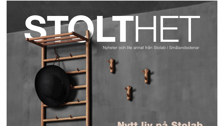 STOLTHET 8 - Ett magasin med nyheter och lite annat från Stolab i Smålandsstenar 