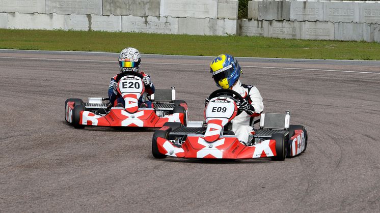 Historiskt SM i el-kart avgörs i samarbete med Prins Carl Philips Racing Pokal