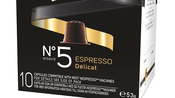 Carte Noire lanserar espressokapslar kompatibla med Nespresso®*maskiner