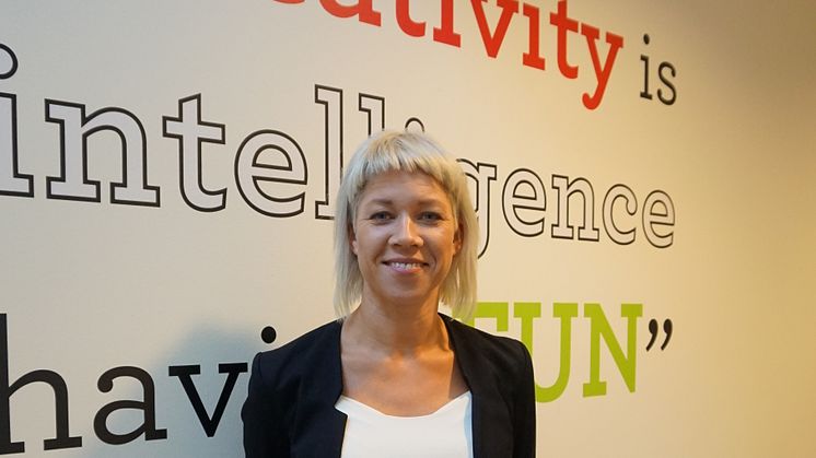 Mia Vesterinen, frisör och stylistlärare på Realgymnasiet i Gävle.