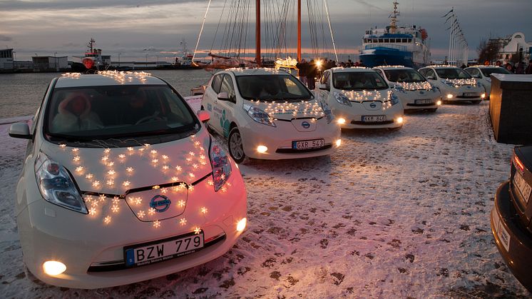 Lucia på rena och tysta fjät