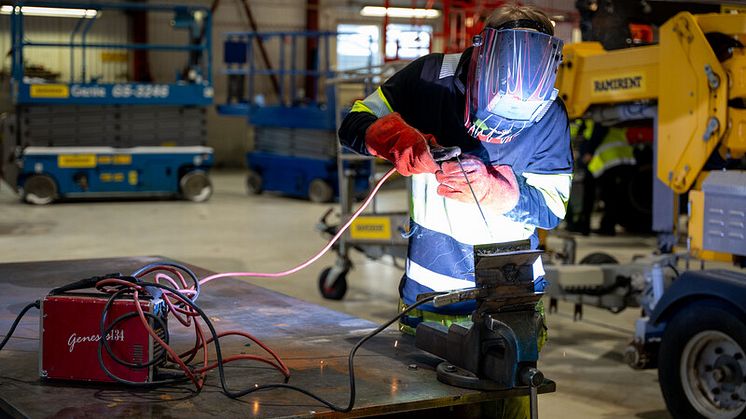 De 415 ansatte i Ramirent nådde denne uken 500 dager uten skader.