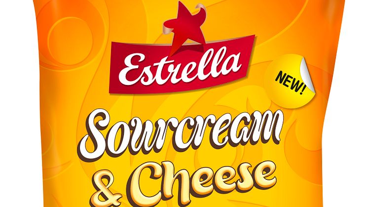 Nyhet! Estrella Sourcream & Cheese Chips tillbaka igen