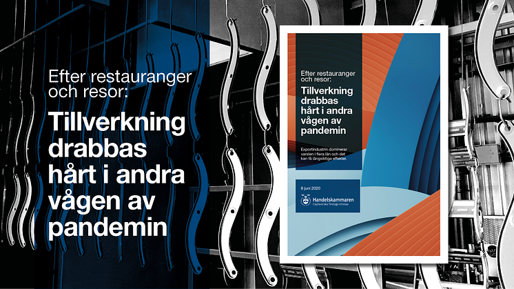 Sydsvenska Handelskammarens nya rapport. Design & layout: Sarah Mesch