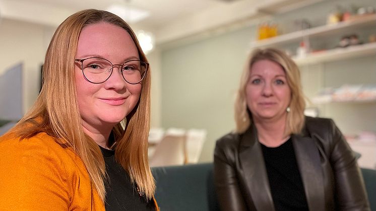 Sanne Renberg Nyström i förgrunden och Erika Mattsson_1200px