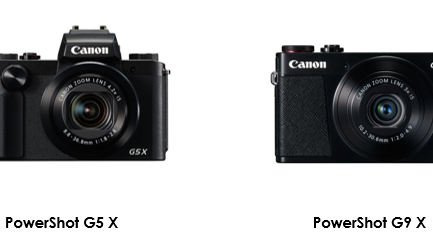 Förstklassig kvalitet, professionell kontroll: Canon presenterar PowerShot G5 X och PowerShot G9 X