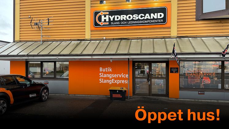 Hydroscand i Halmstad bjuder in till öppet hus