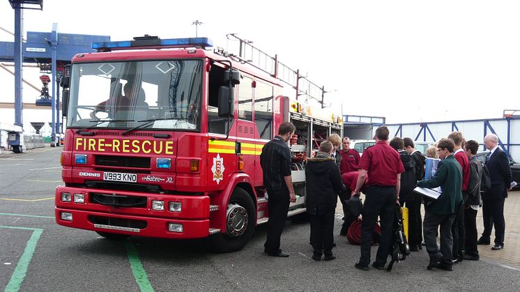 Fred. Olsen Cruise Lines gives Colchester and Tendring students an insight with ‘Haven Seaport Exercise IX’ 