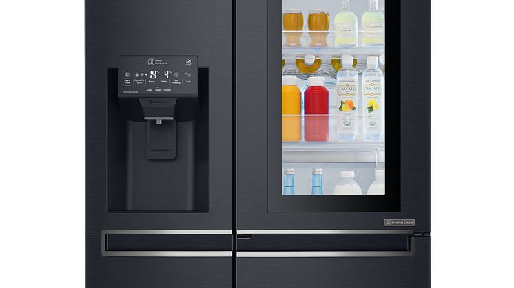 LG InstaView – titta in i kylskåpet utan att behöva öppna dörren 