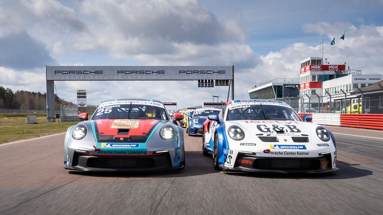 Säsongspremiär i Porsche Carrera Cup Scandinavia – nu startar jakten på SM-guldet!