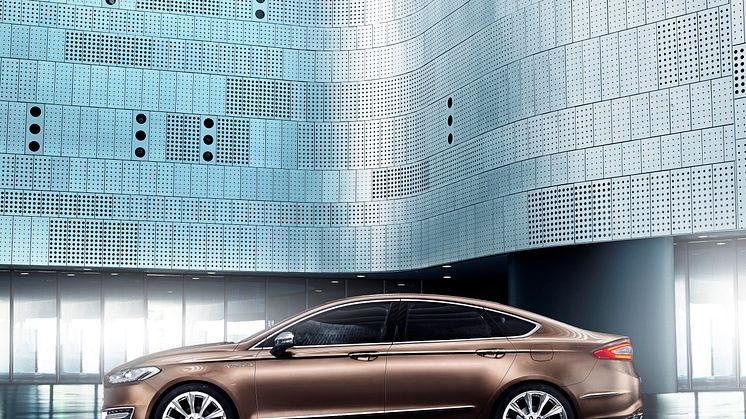 FORD AFSLØRER EKSKLUSIVE DETALJER OMKRING MONDEO VIGNALE PÅ DESIGNMESSE I MILANO