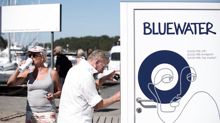 Human ingenuity and technology create a unique water harvesting and delivery system that turns brackish sea water into safe, fresh water on Baltic Sea island Sandhamn