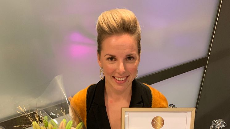 Sandra Petersson, Årets yrkeslärare 2019