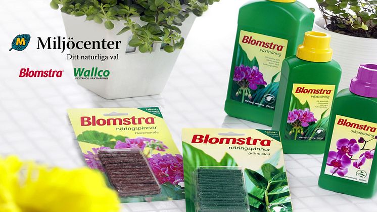 ​Miljöcenter har köpt Blomstra och Wallco!