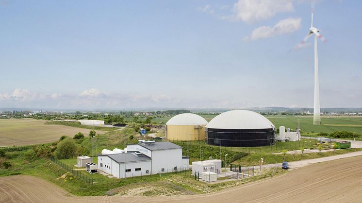 In der ONTRAS-Wasserstoffeinspeiseanlage in Prenzlau wird der erzeugte Wasserstoff dem Erdgasnetz mit 20 % beigemischt. (Bild: ONTRAS)